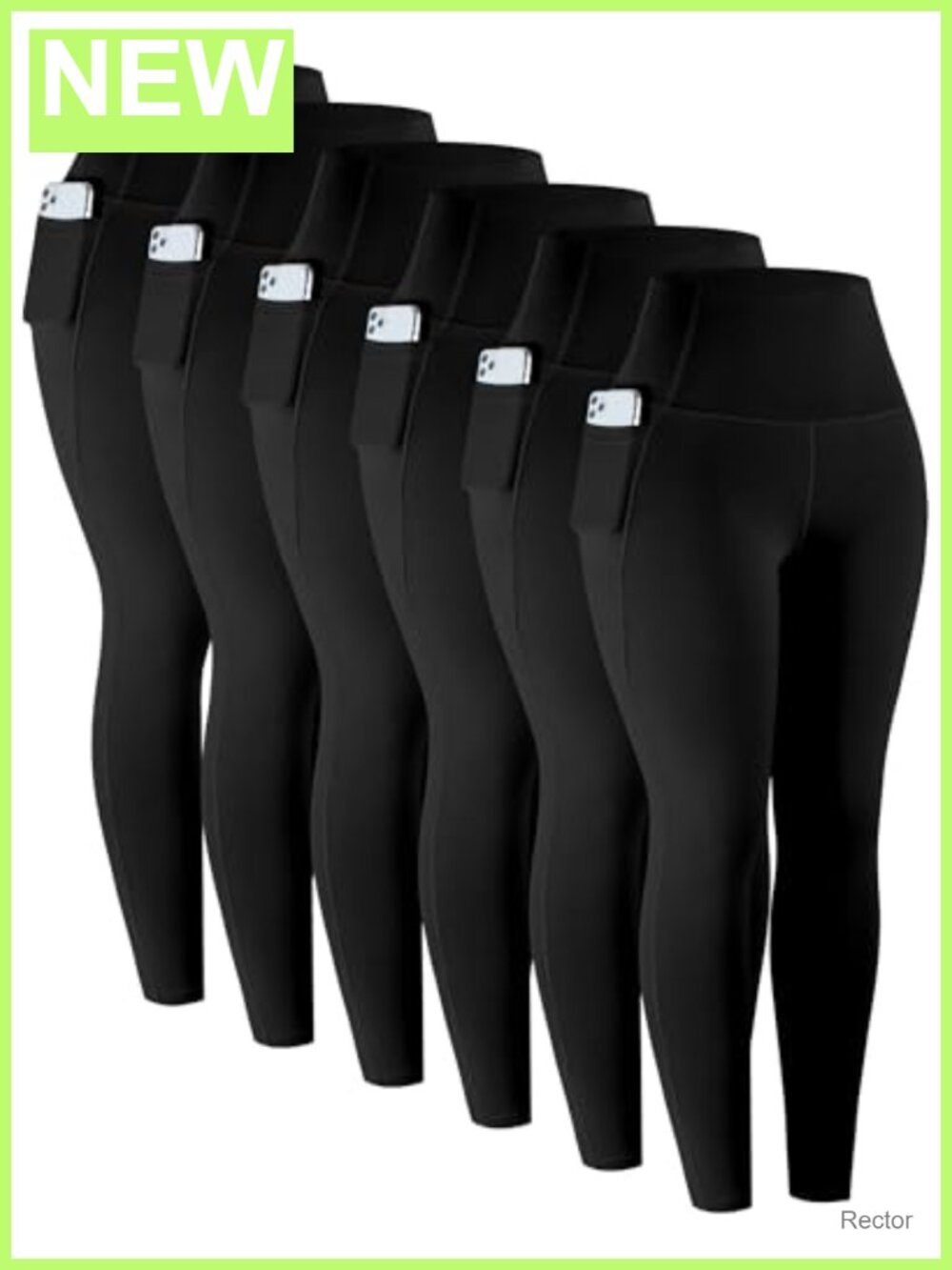 Soft High Waisted Tummy Control Leggings with Pockets Yoga Pants